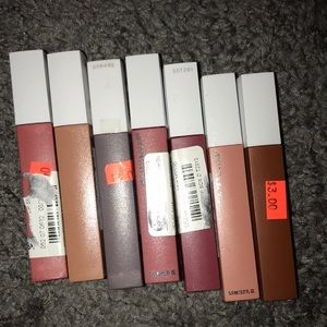 USED? 7 maybelline super stay matte ink lip